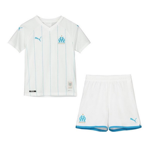 Camiseta Marsella 1ª Niño 2019-2020 Blanco